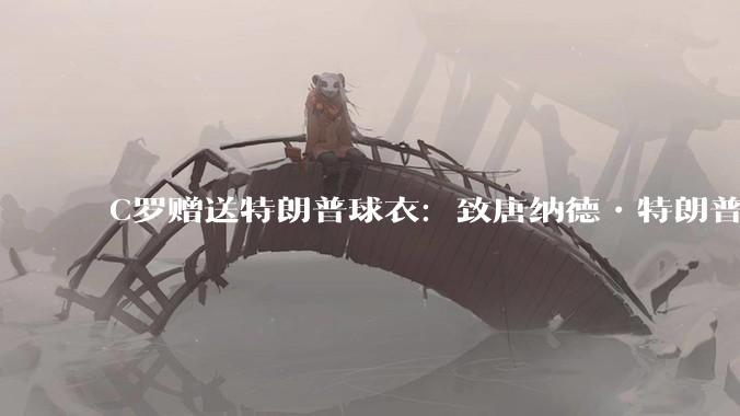 C罗赠送特朗普球衣：致唐纳德•特朗普总统，为和平而战。如何评价？