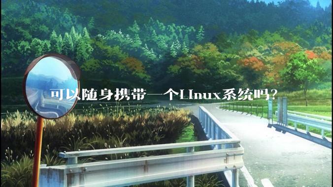 可以随身携带一个Linux系统吗？