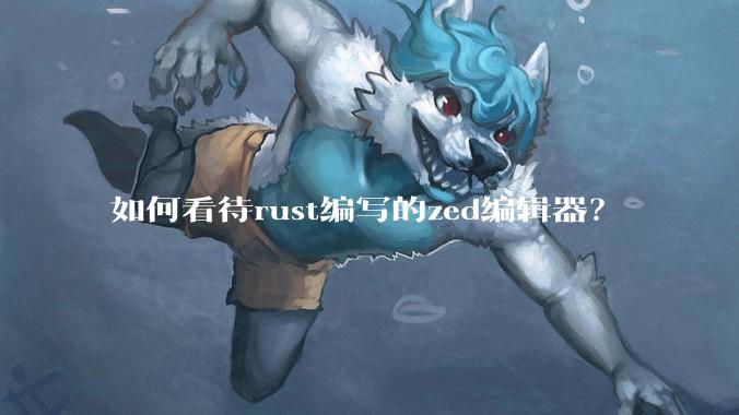 如何看待rust编写的zed编辑器？